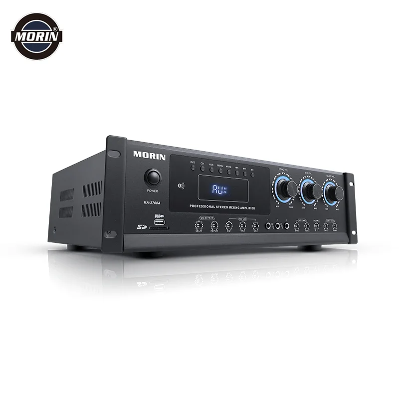 

Professional karaoke audio amplifier with USB Morin KA-2700A