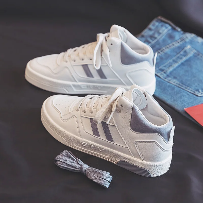 

The New Casual Sneake Women High-Top Sneakers Fashion Comfortable and breathable Women's Platform Casual student Shoes