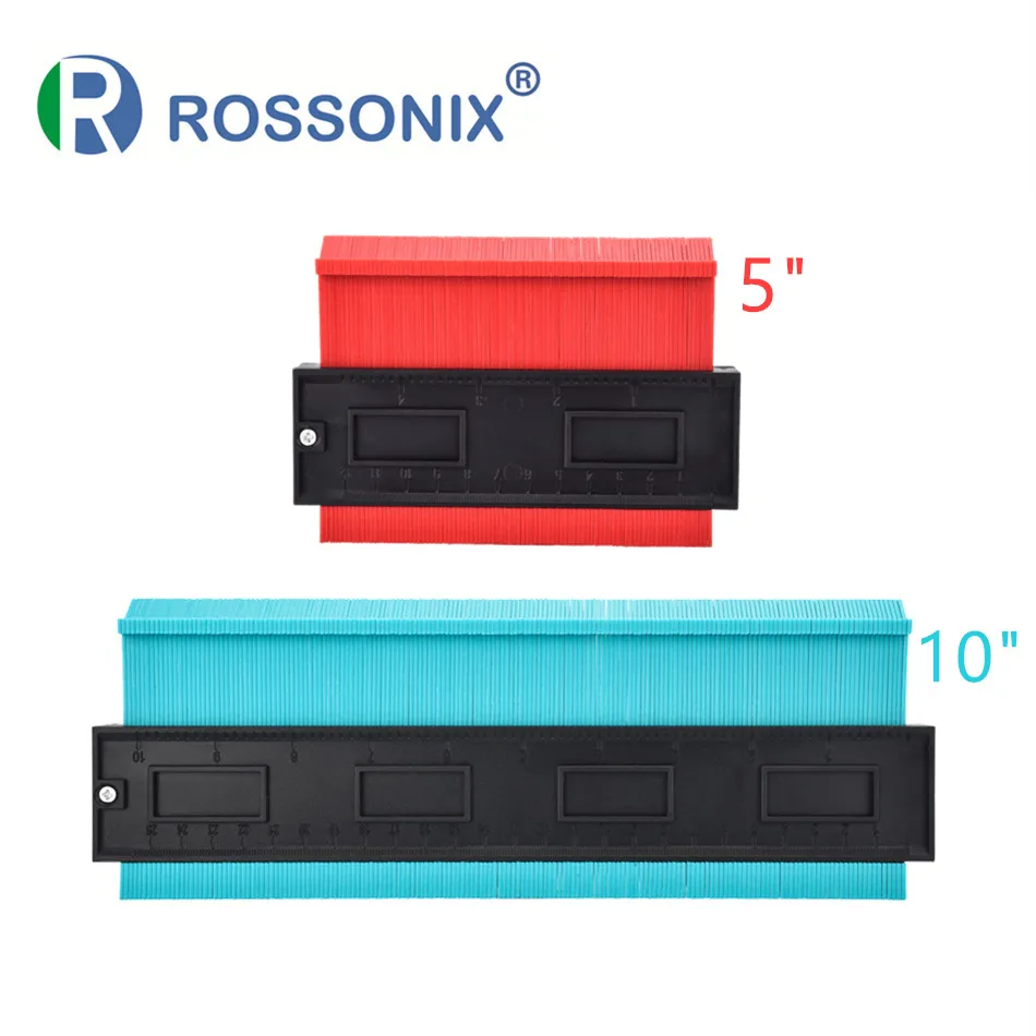 Копировальный манометр Rossonix пластиковый профиль 5 дюймов 10 контурный Дубликатор