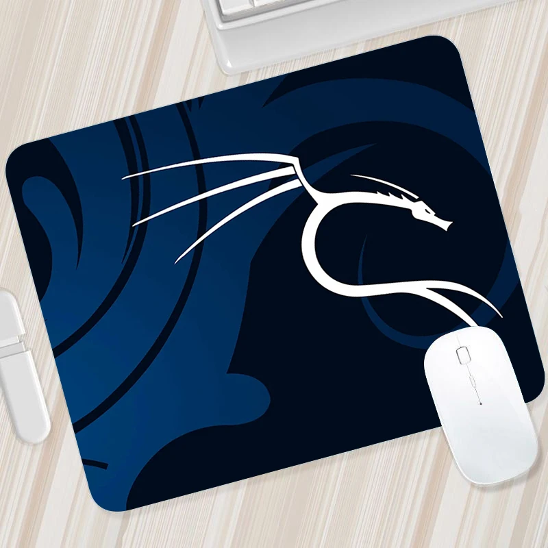 Коврик для мыши Kali Linux клавиатуры прочный Настольный коврик резиновый небольших