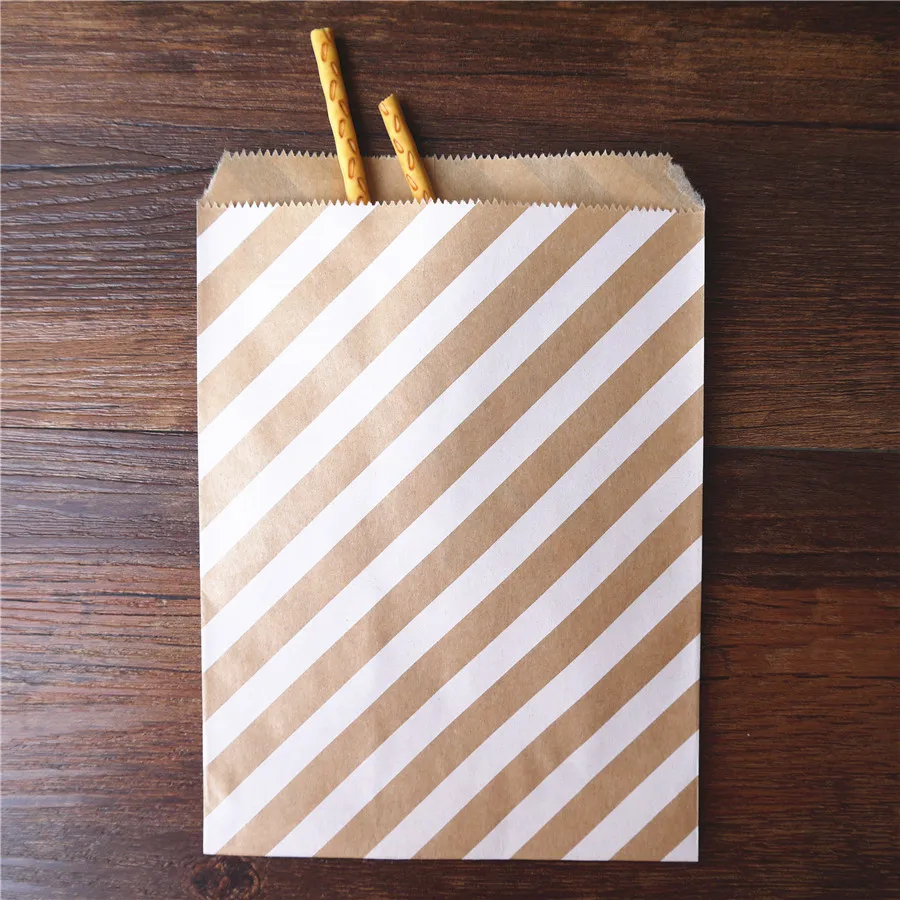 200 шт./лот мешок для конфет высокое качество бумажные пакеты вечеринок шеврон