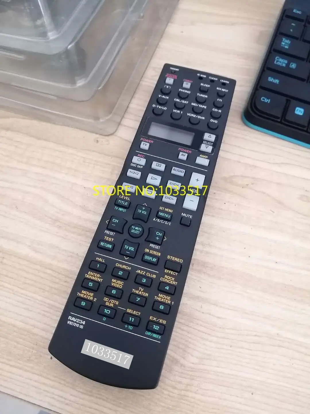 Оригинальный пульт дистанционного управления RAV235 для AV плеера YAMAHA RAV234 V927210