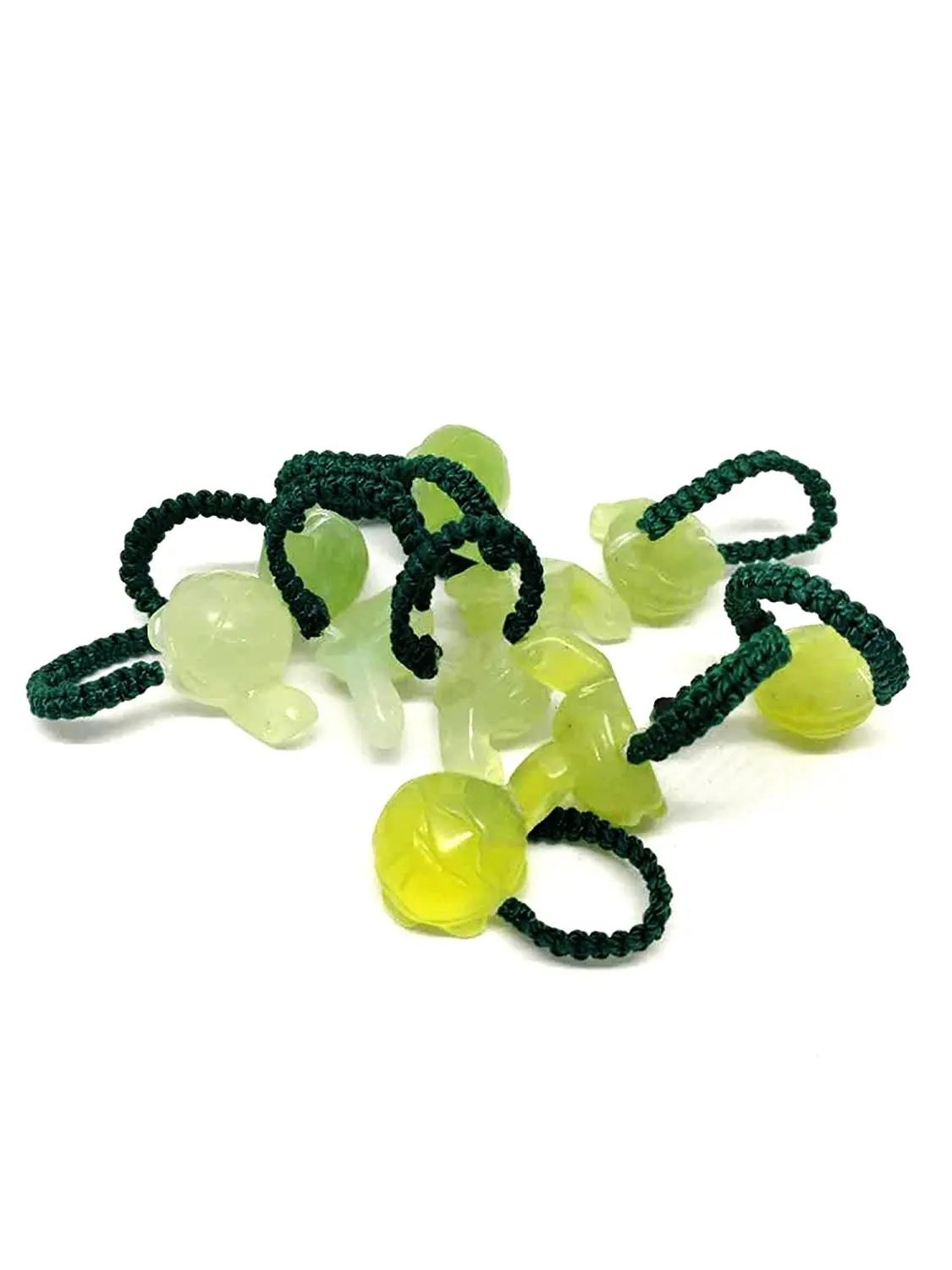 Кольцо LETSFUN женское из натурального нефрита свадебное ювелирное изделие ручного