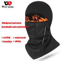 west biking unisex warm winter cycling cap windproof sport scarf balaclava neck warmer ski bicycle motorcycle running cap hat