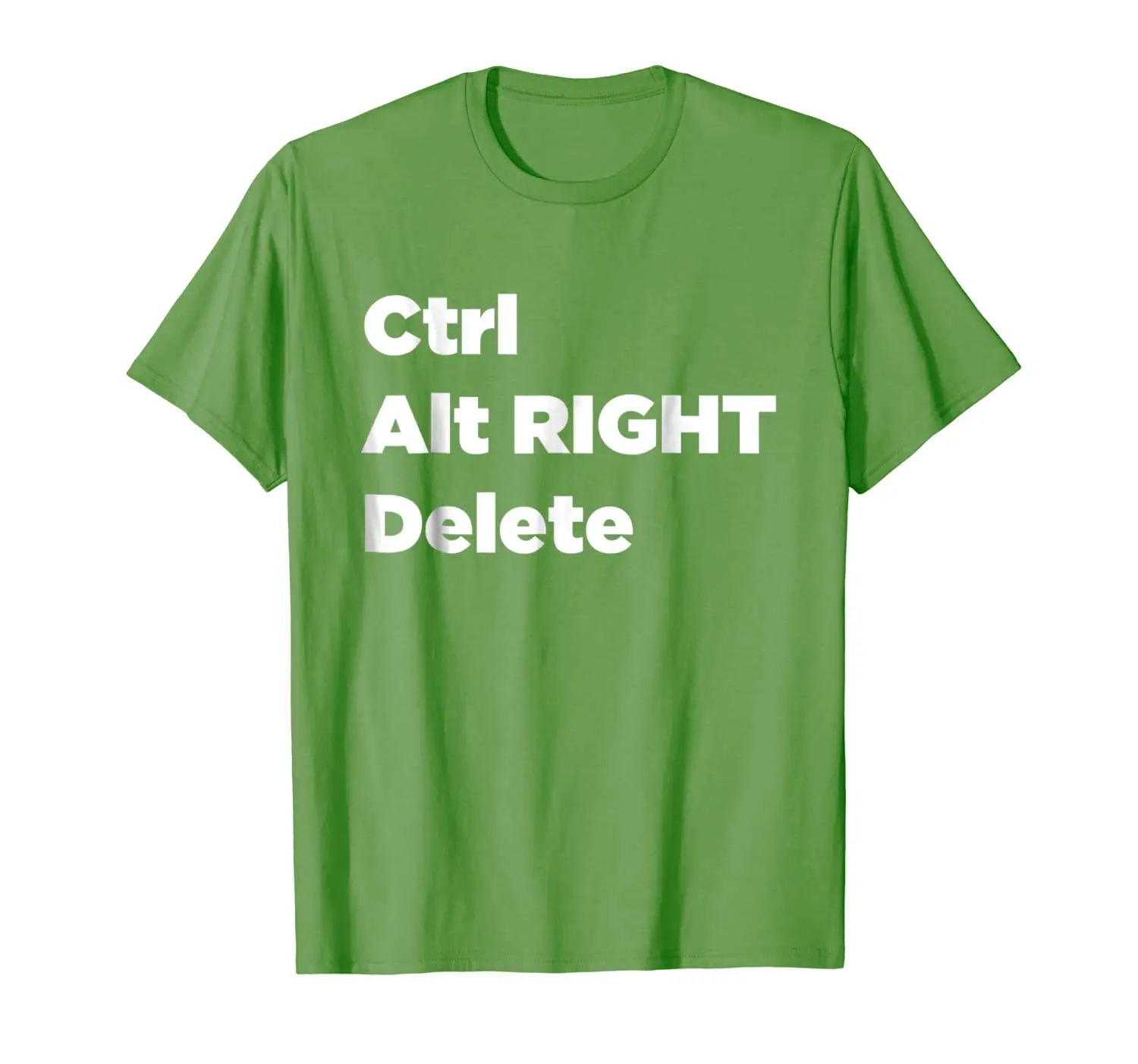 

ctrl alt del T-shirt - Control Alt-Right Delete tee