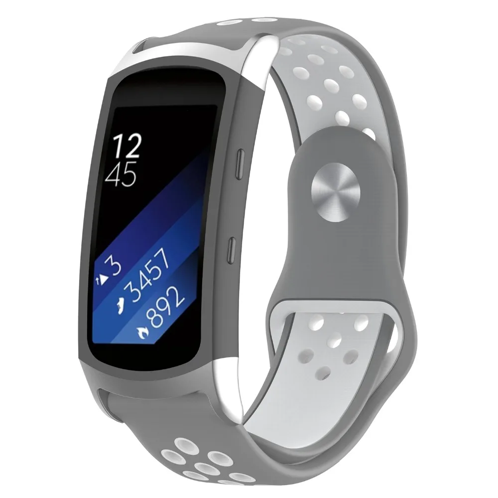 Часы с силиконовым браслетом, сменный ремешок для samsung gear Fit 2 Pro/Fit2 Pro R365, ремешок для наручных часов