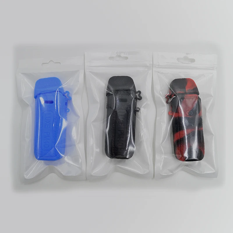 

The Leather Moire Silicone Case Is Used For The Vaporesso Luxe Pm40 Pod E-Cigarette Trim Rubber Case