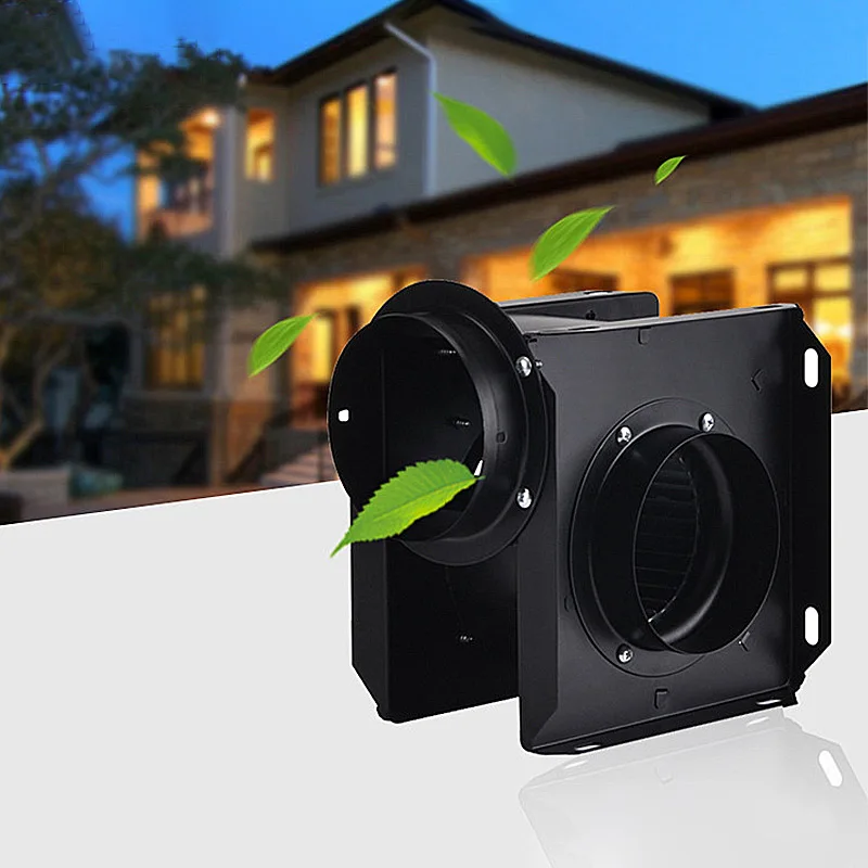 Вытяжной вентилятор для туалета кухни ванной подвесное настенное стекло окон