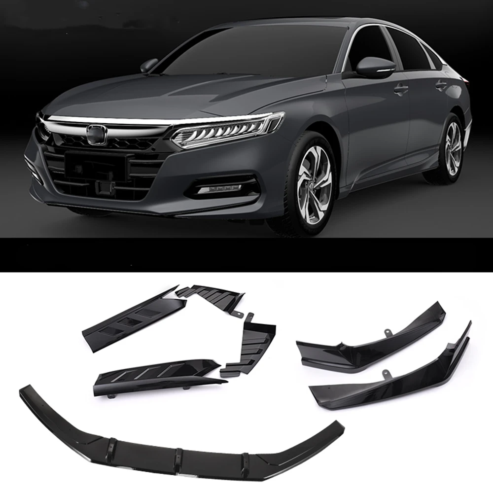

AKASAKA Rear Bumper Lip Diffuser Tail Wing For 2018 2019 Honda Accord 10th Front Spoiler Corner Cover Trim Exhaust Tips Body Kit