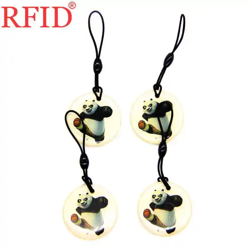 ID 125 кГц T5577 T5557 T5200 перезаписываемая RFID-карта брелок круговой мультяшный