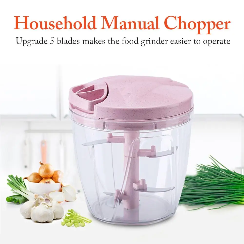 Бытовой ручной измельчитель Кухонный комбайн яйцо овощи мясо лук чеснок