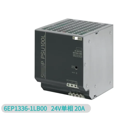 PSU100L 24 В 20A рельсовый импульсный источник питания 6EP1336-1LB00 полный тест |