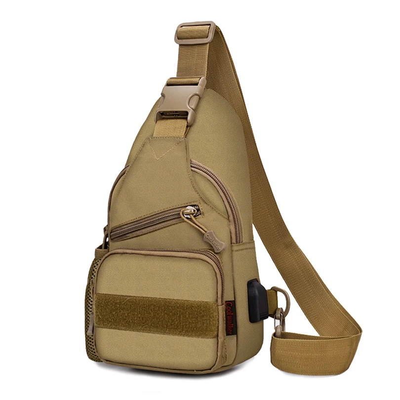 

FY Casual Chest Bag Crossbody Sling Shoulder One Strap Men's Bag Lightweight Male Bags Pouch DayPack for Men Travel Sport