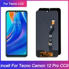 ЖК-дисплей incell для Tecno Camon 12 Pro, 6,35 дюйма, блестящий дисплей для Tecno Camon 12 Pro, сменный ЖК-дисплей
