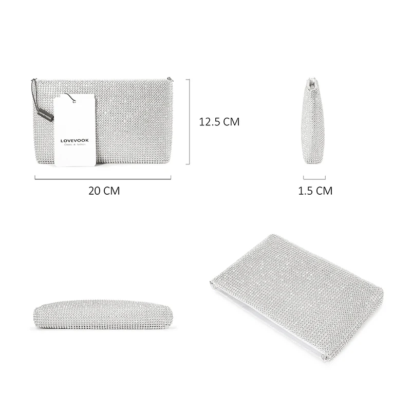 Сумки-мессенджеры LOVEVOOK для женщин сумка через плечо женский клатч вечерние сумки