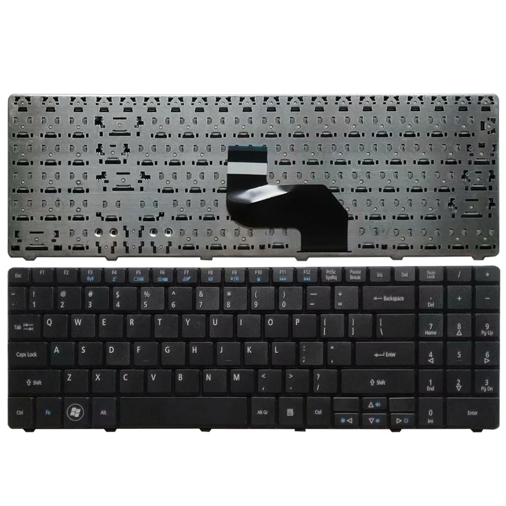 

US Laptop Keyboard for Acer Aspire 5517 5332 5532 5534 5732 5732Z 5732ZG 7713 7715 MP-08G63SU-528 English black