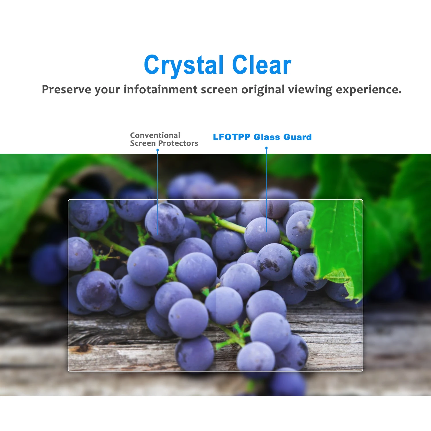 lfotpp car screen protector for tucson nx4 2021 8 inch gps navigation touch center display auto interior accessories 191115mm free global shipping