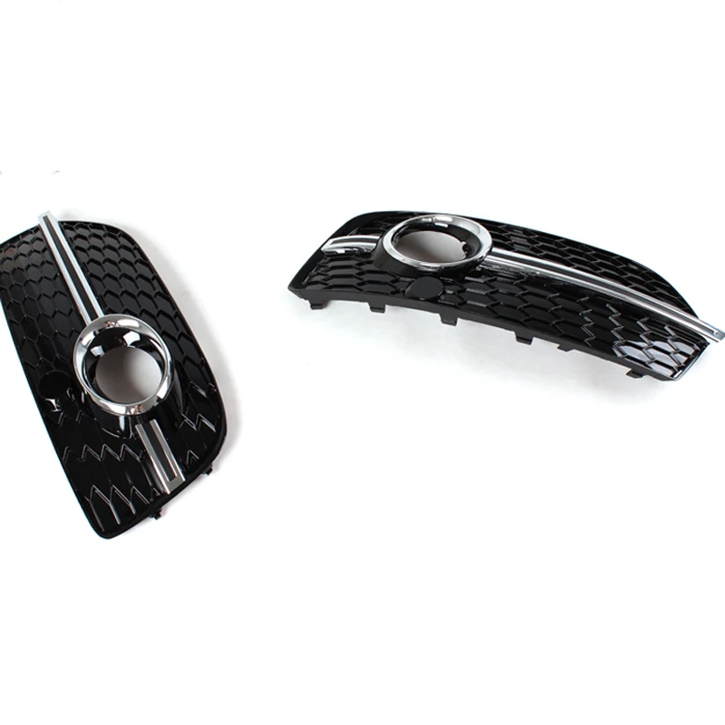 Q3 RSQ3 Стиль Матовый серебряный бар передняя противотуманная решетка для Audi