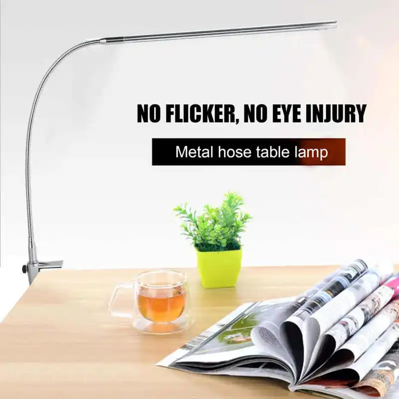 

LED Table Lamp Clip-On Flexible USB Touch Switch Desk Lamp for Nail Art Tattoo Makeup Tattoo Supplies