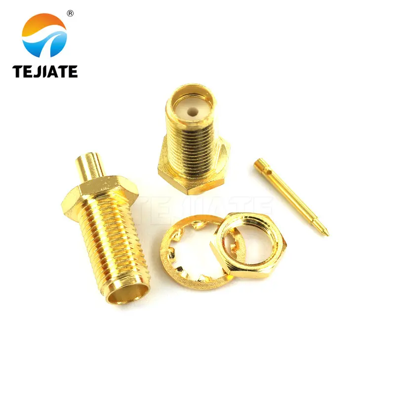 1 шт. SMA RPSMA-JB-KB-KFB разъем прямой/изогнутый заголовок половина гибкий стальной