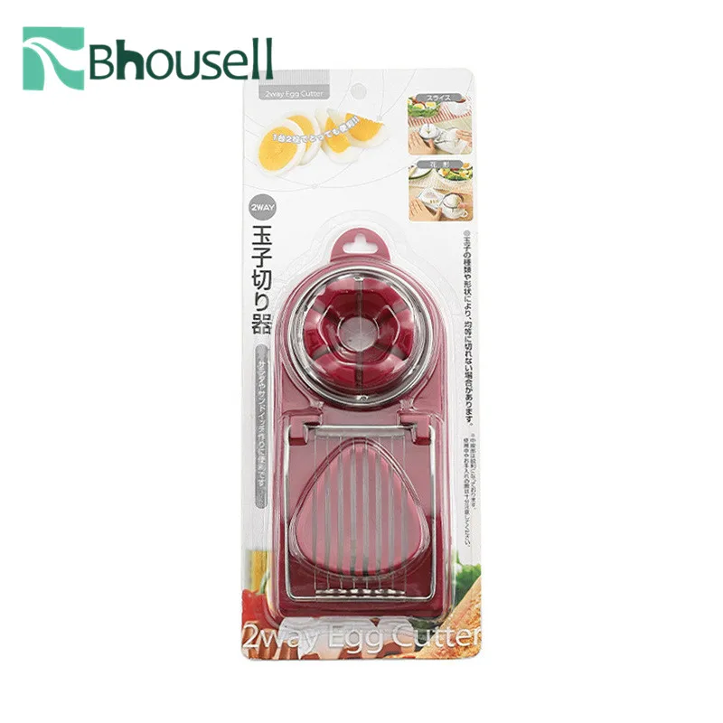 2 в 1 Многофункциональный Яйцерезка Регулируемый Еда слайсер для нарезки