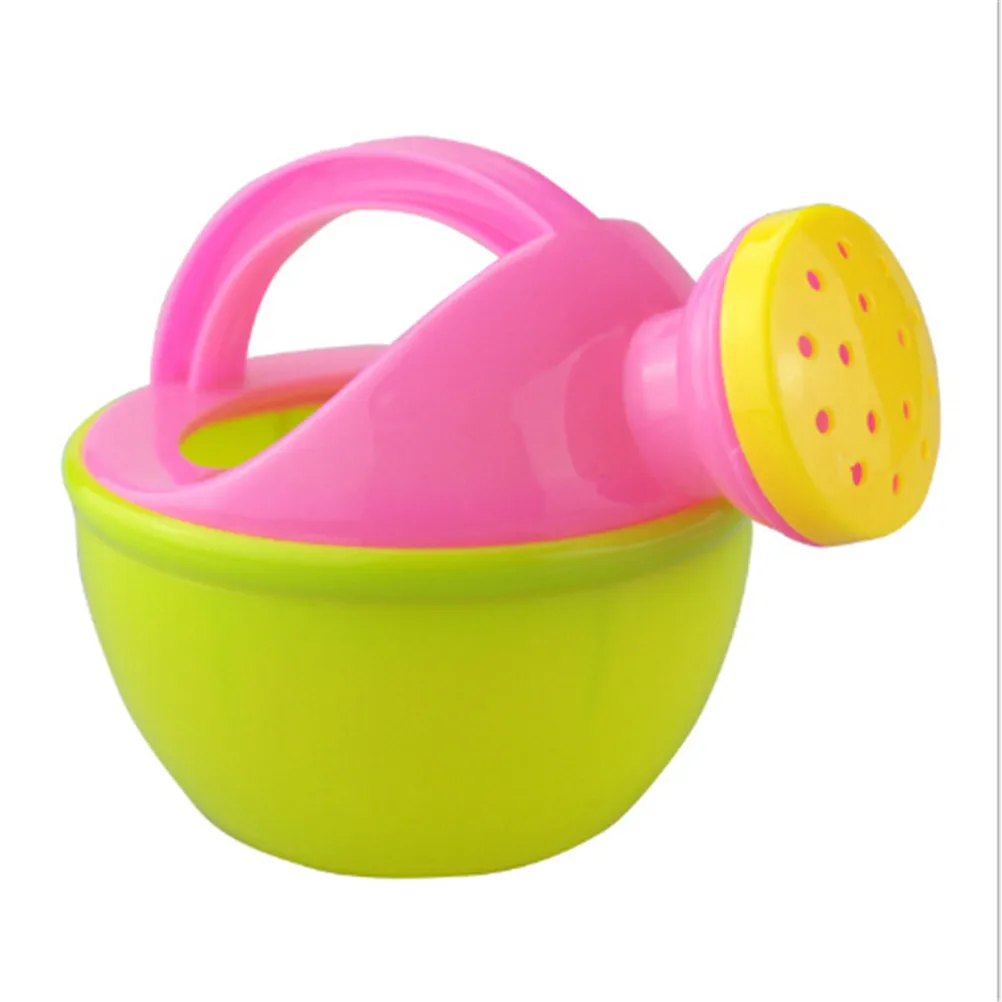 Baby Bath Toy Plastic Watering Can Watering Pot Beach Toy Play Sand Toy Gift for Kids Random Color