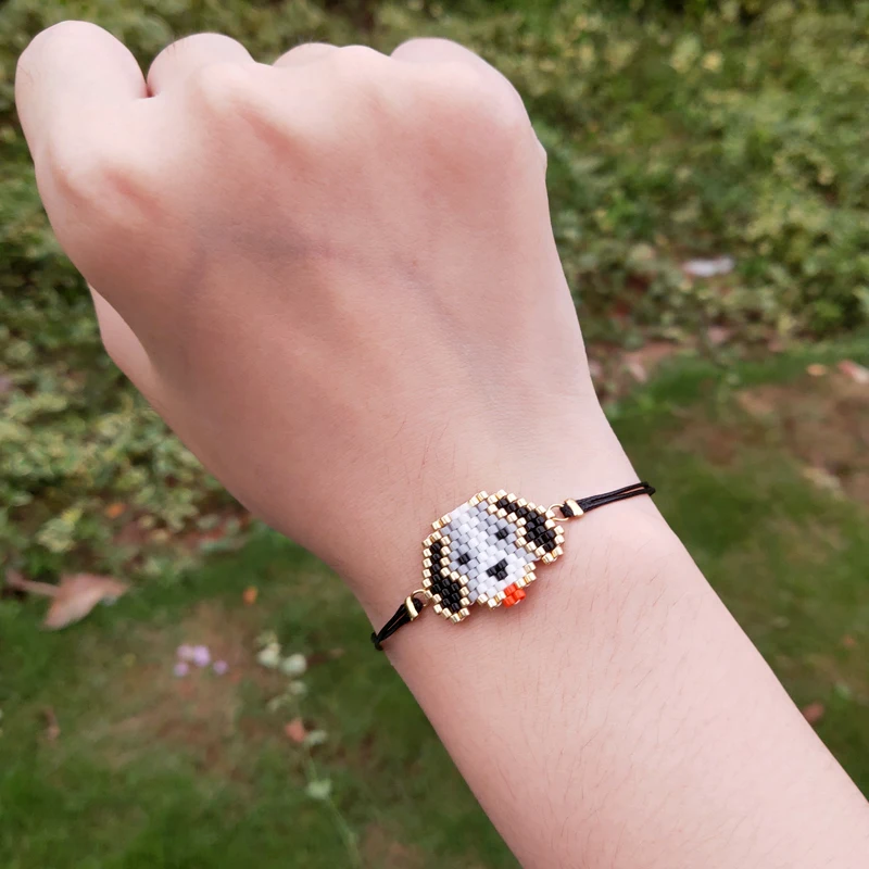 

FAIRYWOO Dog Bracelets Cute Bracelet Beaded Braclets Womens Accessoires Christmas Gifts For Men Wholesale Lots Bulk Clothes