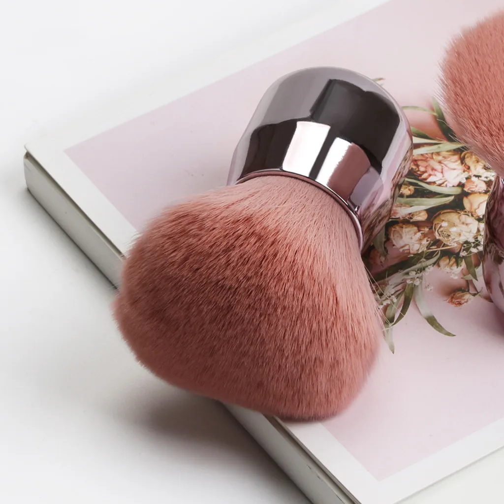 1Pc Makeup Brushes Cream for foundation Powder brush Set Soft Face Blush Brush Professional Large Cosmetics pinceaux maquillage | Красота и