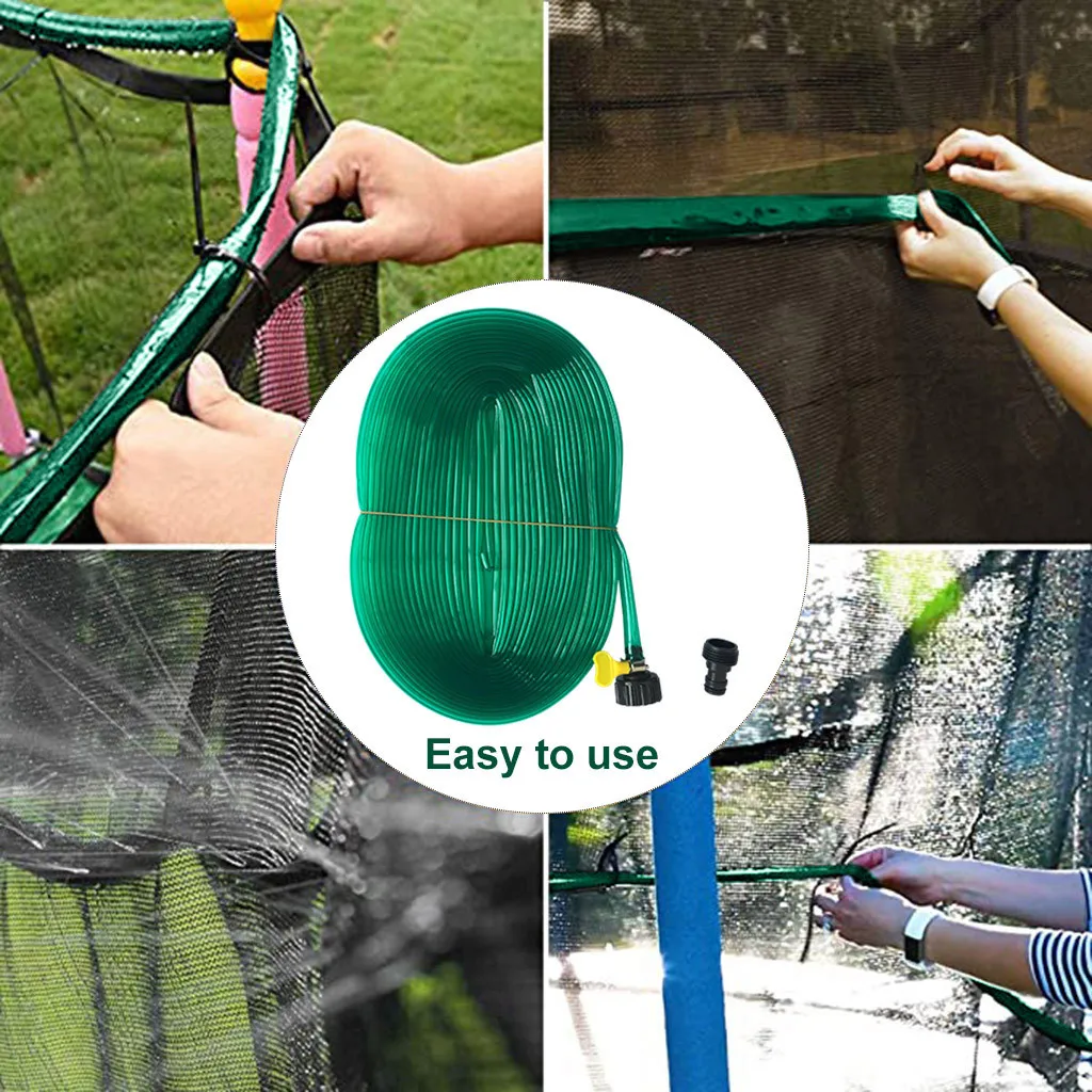 Детский батут разбрызгиватель шланг для распыления летняя уличная игрушка