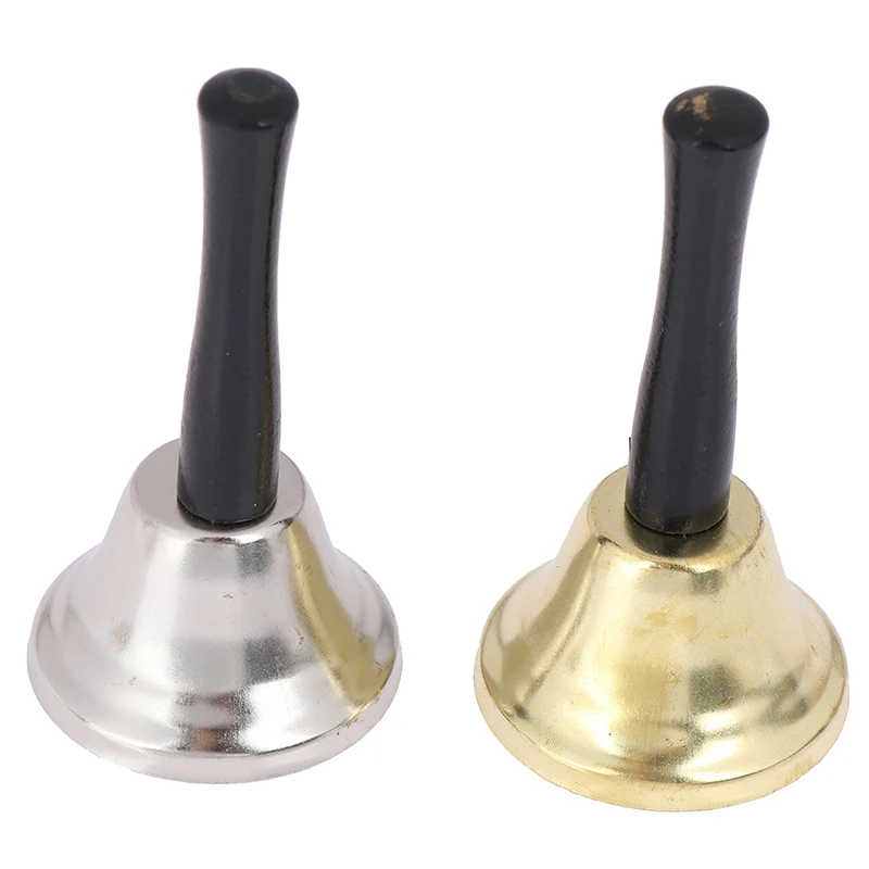 1 шт. металлические рождественские ручные звонки колокольчики для чая с Санта