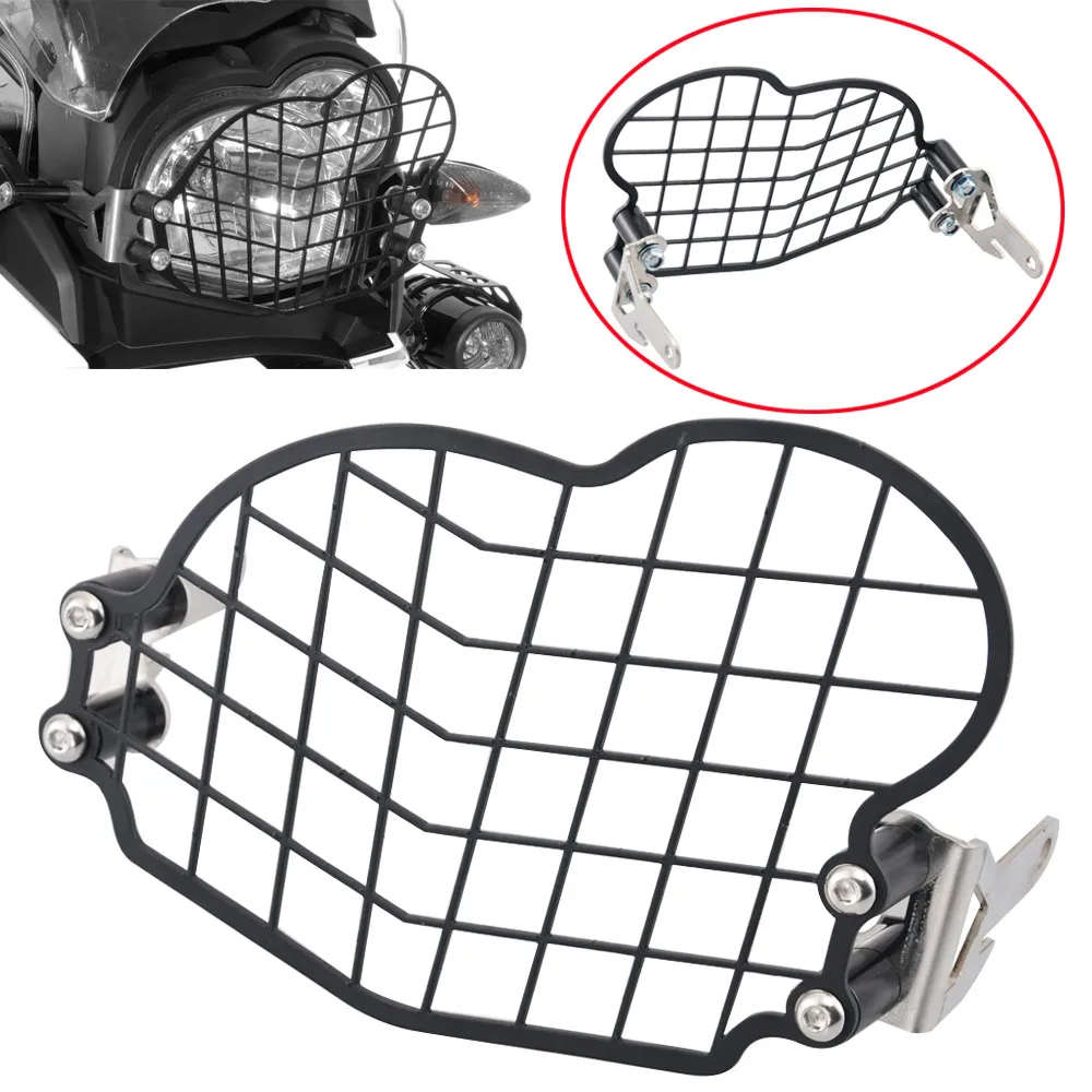 

Motorcycle Headlight Protector Guard Front Lamp Grill Cover Accessories For BMW G650GS 2011-2017