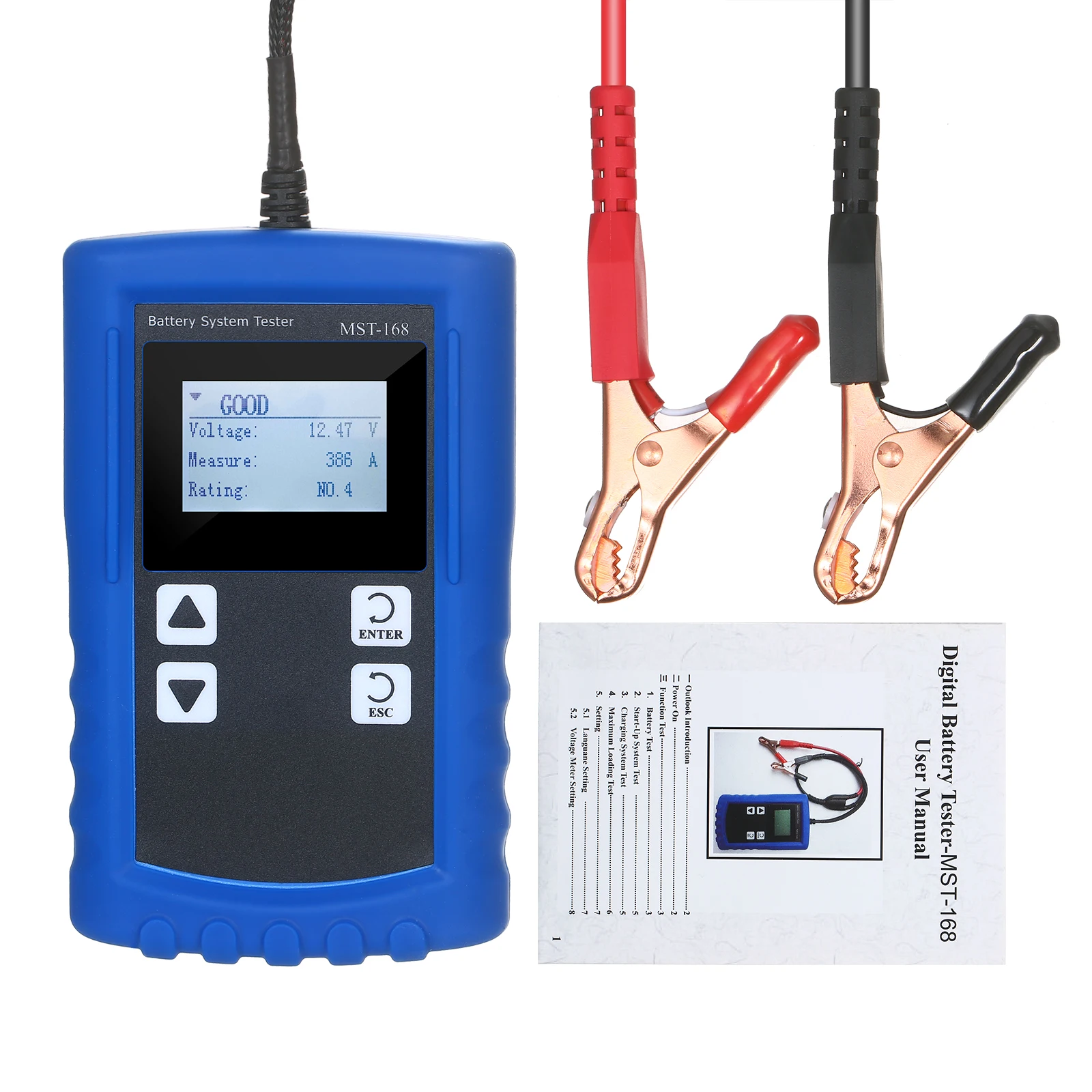 

Цифровой тестер аккумулятора, анализатор аккумулятора автомобиля, диагностический инструмент емкости аккумулятора автомобиля, тестовый и...