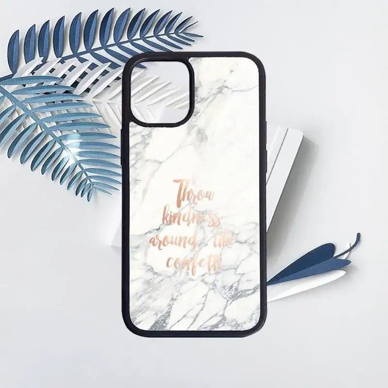

Make it happen marble Phone Case for iPhone 11 12 pro XS MAX 8 7 6 6S Plus X 5S SE 2020 XR Hard PC