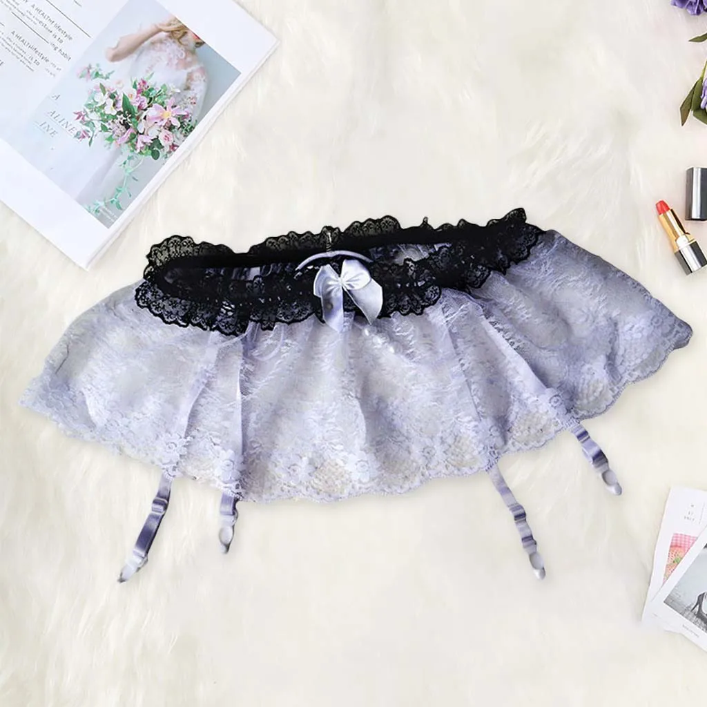 Сексуальное женское нижнее белье кружевное низкая посадка одноцветная