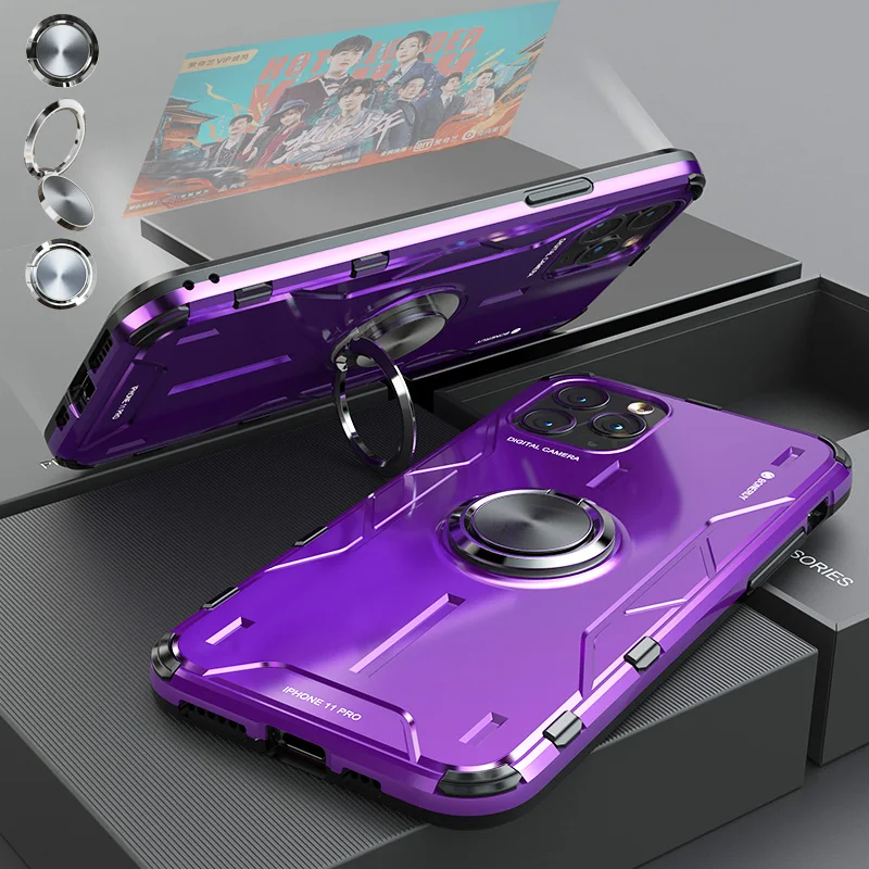 Противоударный защитный чехол для iPhone 11 Pro Max мягкий силиконовый Жесткий