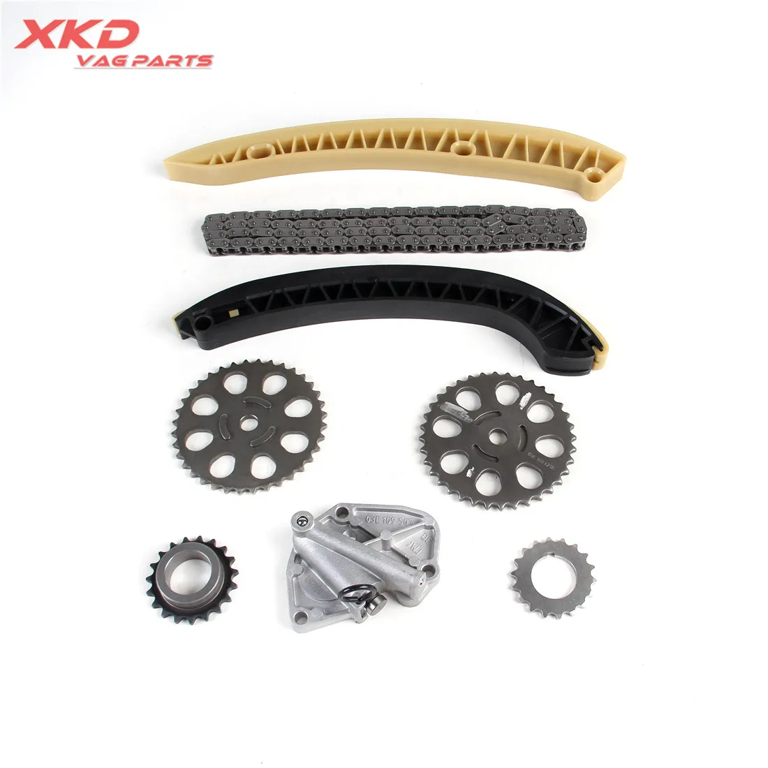 

8Pcs Engine Timing Chain Tensioner Kit Fit For V-W Po-lo SEAT Ibiza SK-ODA Fabia 1.2L 03E 109 229 A 03E 109 469 AZQ BME BZG
