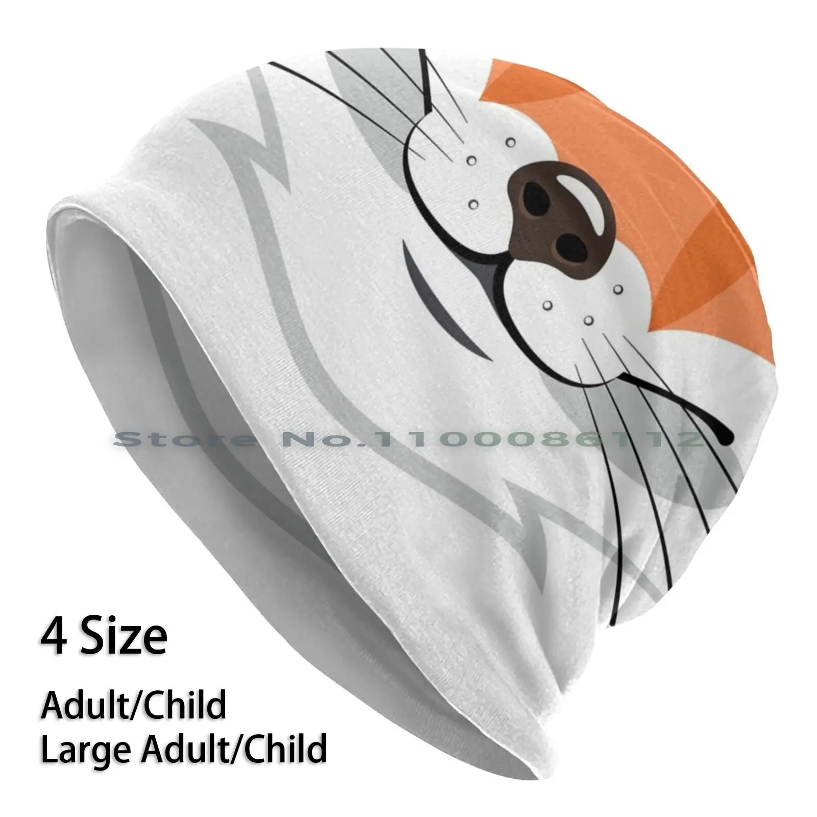 

Милая Лисья ротовая маска, облегающие шапки, вязаная шапка для взрослых, аниме, осенняя, осенняя, детская, Рождественская, крутая, сумасшедшая, крутая, осенняя, праздничная Клык