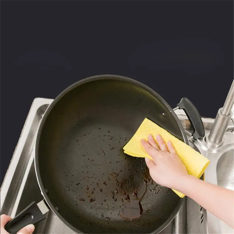 Тряпки для очистки тряпка из целлюлозы с супер впитывающей водой 10 шт. можно