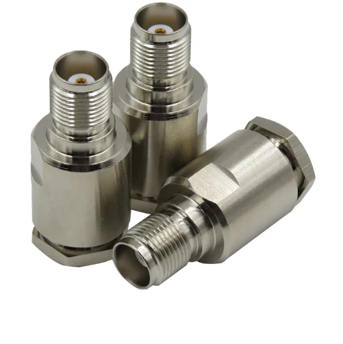 TNC Female Clamp For RG58 LMR195 /RG6 LMR300/RG8 LMR400 cable Coaxial RF Adapters Connector