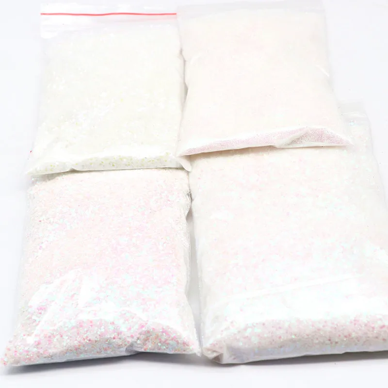 Голографический пигментный порошок 50 г блестки Смешанные розовые синие красные