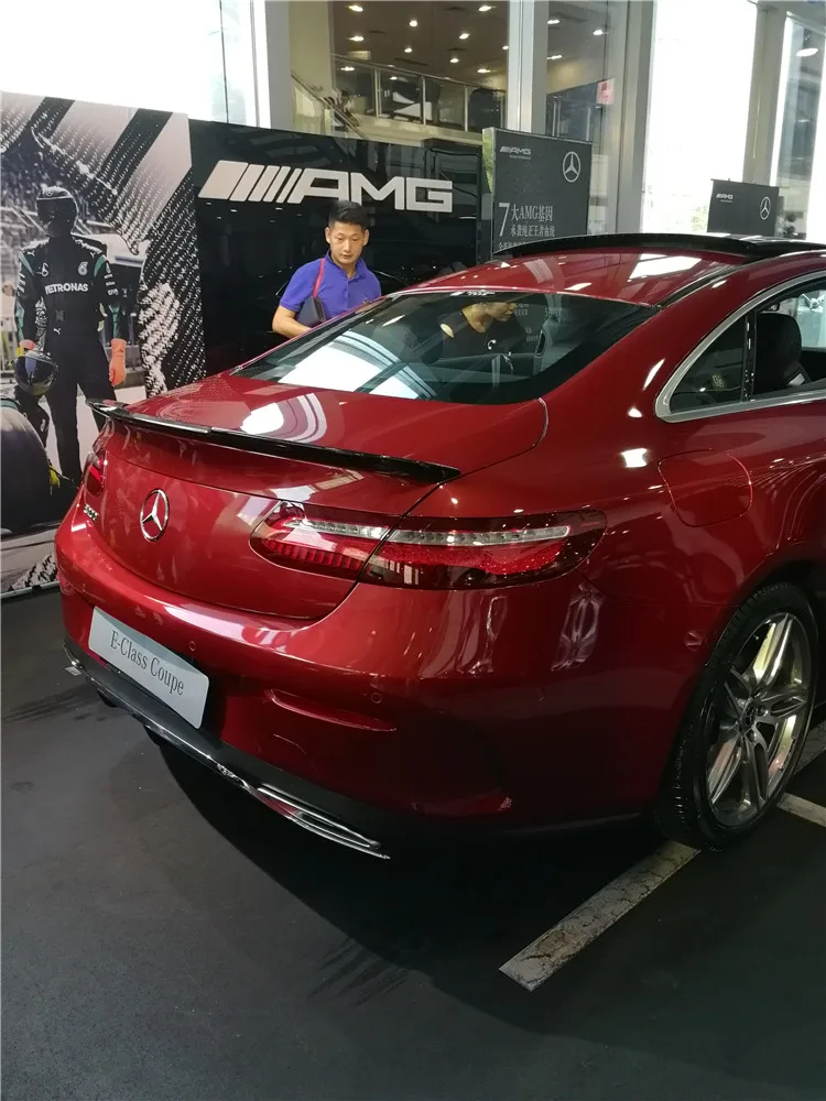 Спойлер для Benz E-coupe W213 высококачественный спойлер из АБС-пластика заднего крыла