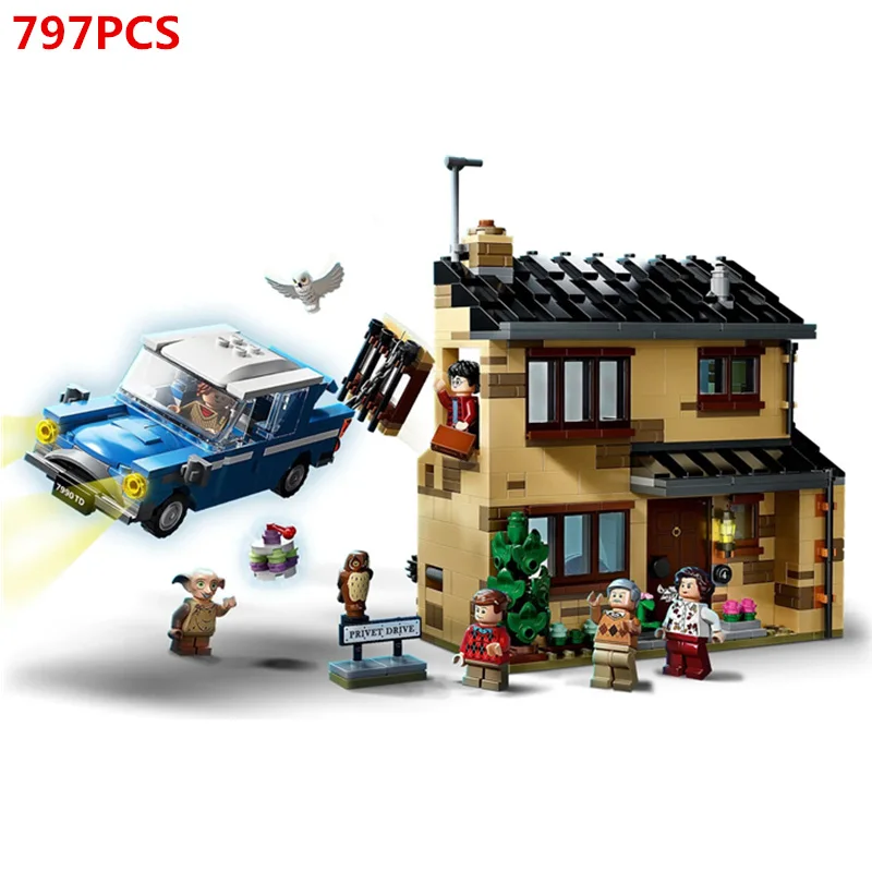 

Новинка 2020, серия фильмов, частный автомобиль с управлением, башня, строительные блоки, семейный набор, Классическая модель, детские игрушки...