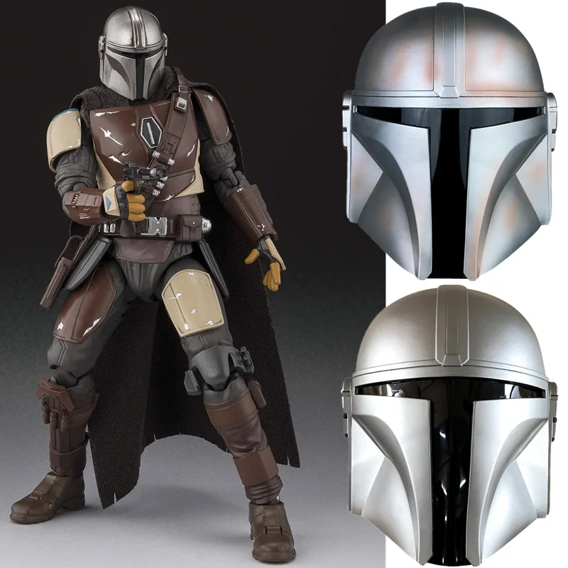 Косплей по мотивам фильма охотник за головами Боба Фетт маски под шлем ПВХ