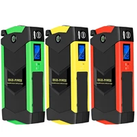 hot sale car jump starter 12v 600a portable starting device lighter car booster power bank starting three color to choose
