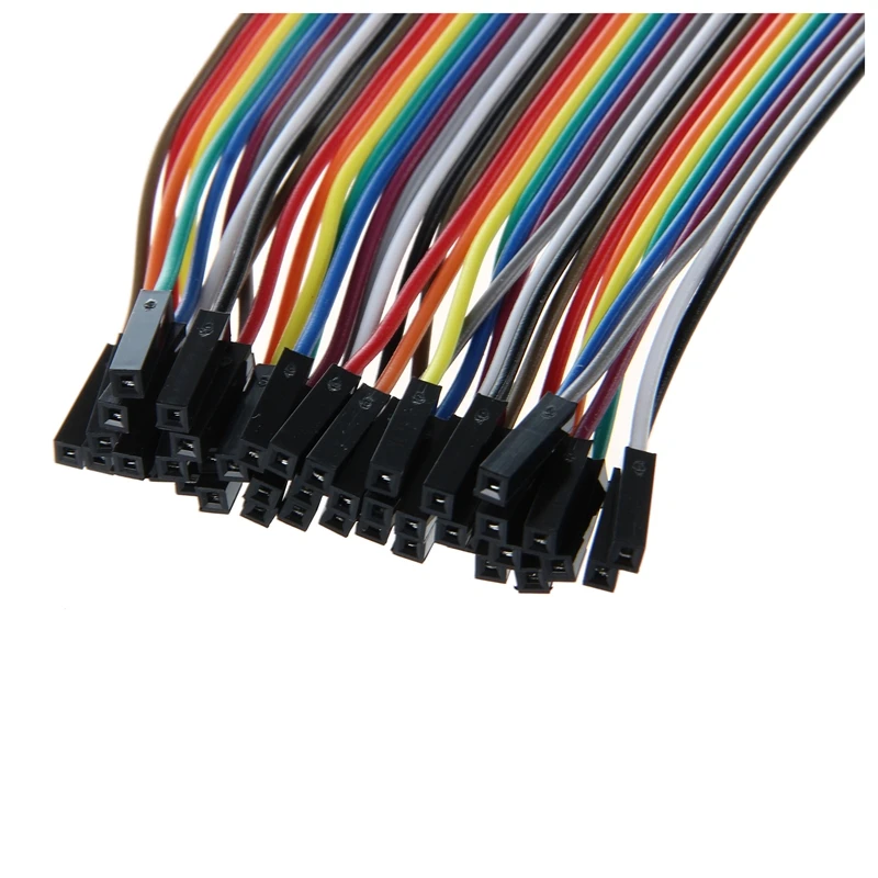 Новый 80 шт. набор: 20 см длинный F/F гибкий макетный соединительный кабель 40 + 2 54 мм