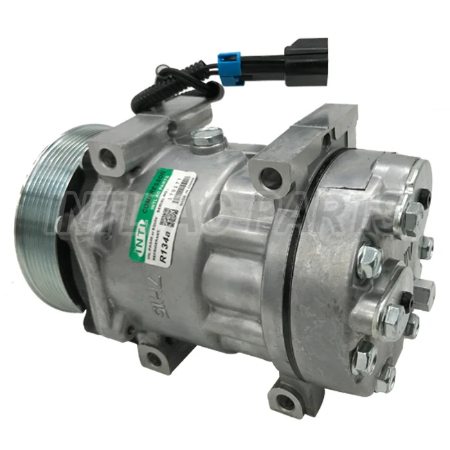 Автомобильный Компрессор кондиционера Sanden 4581 4103 4110 для Mack/Volvo Trucks 21462260 1101053 214622601