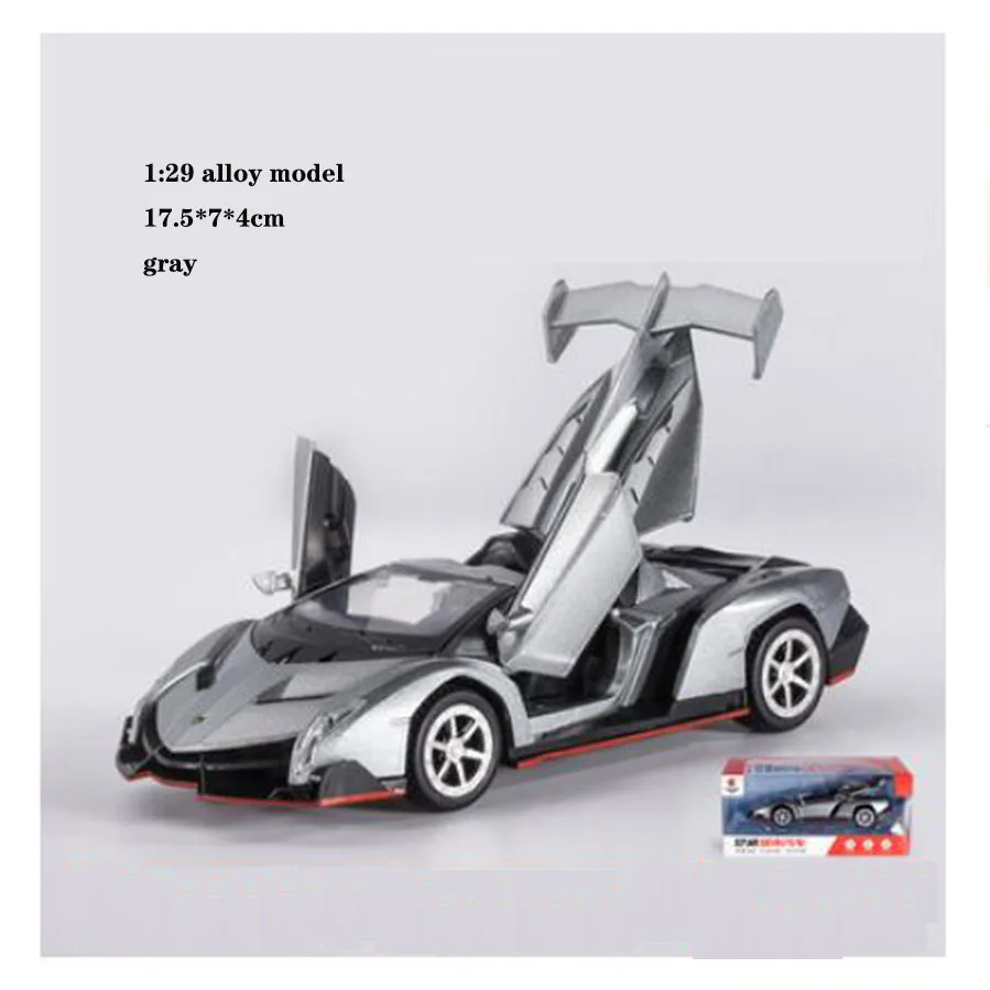 

Simulation Car Metal Model ,Lamborghini 1:29 , Alloy ,Pull Back Children's Toy, Collection Decoration