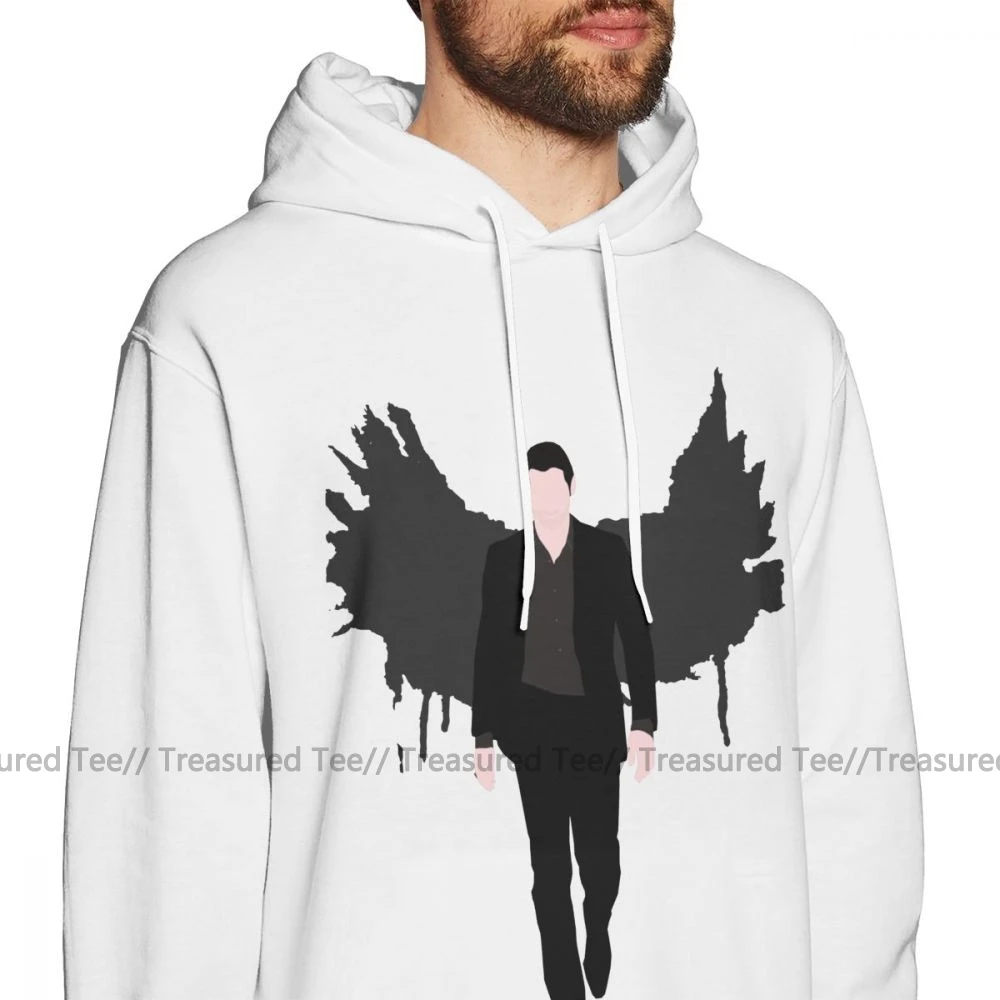 Lucifer Толстовка Lucifer Morningstar толстовки хлопок пуловер размера XXL толстовка уличная длинная мужская повседневная черная зимняя Толстовка