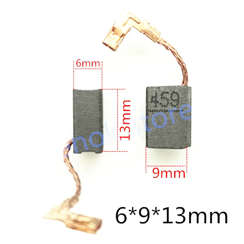 Углеродная щетка для MAKITA JS1000 GA5030 GA4530 PJ7000 MT870 GA4030 GA4034 GA4534 MT3010C GA4031 MT91 CB 459|Аксессуары