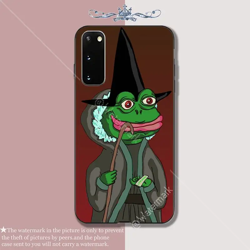 Роскошный чехол Motirunner Sad Decadent Frog для Samsung Galaxy S9 S10 S20 Plus Note8 Note9 Note10 A80 A01 | Мобильные